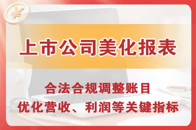 珠海上市公司美化报表
